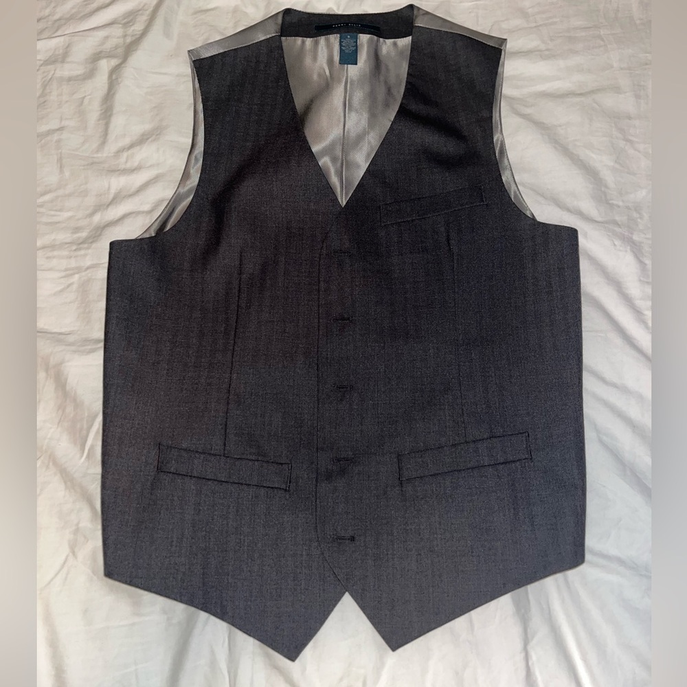 Grey Suit Vest